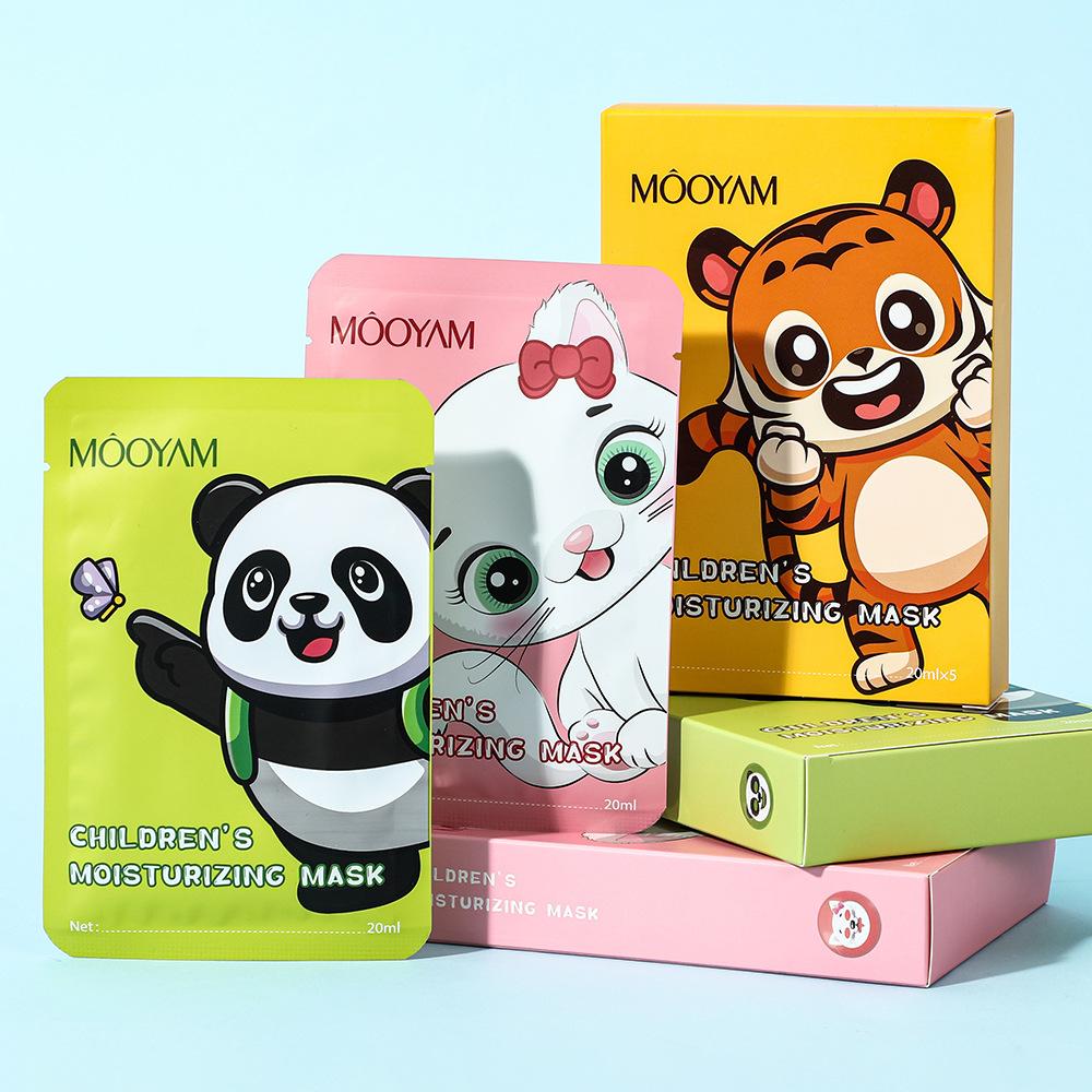 5pcs Kids Cute Animal Cartoon  - Skincare Animate 评论和价格