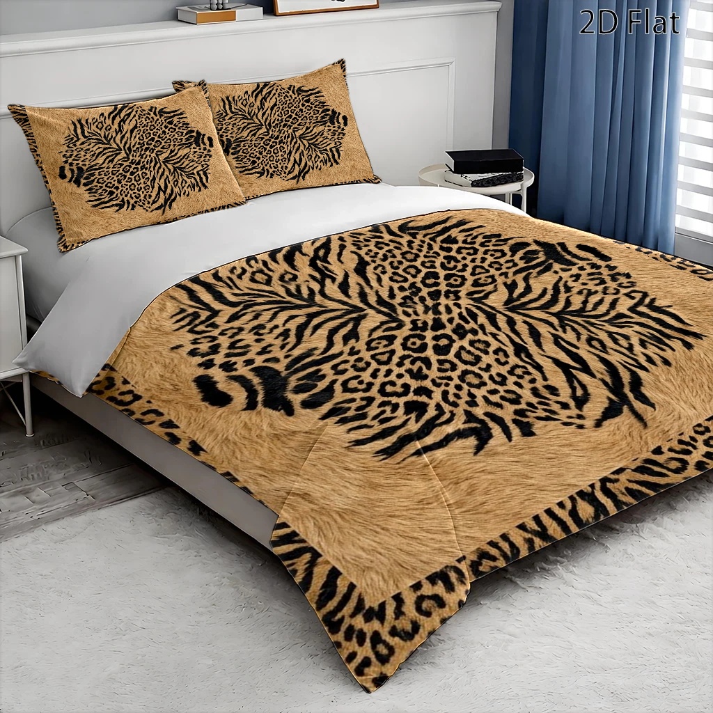 3-Piece Wild Leopard and Zebra - Skincare Animate 评论和价格