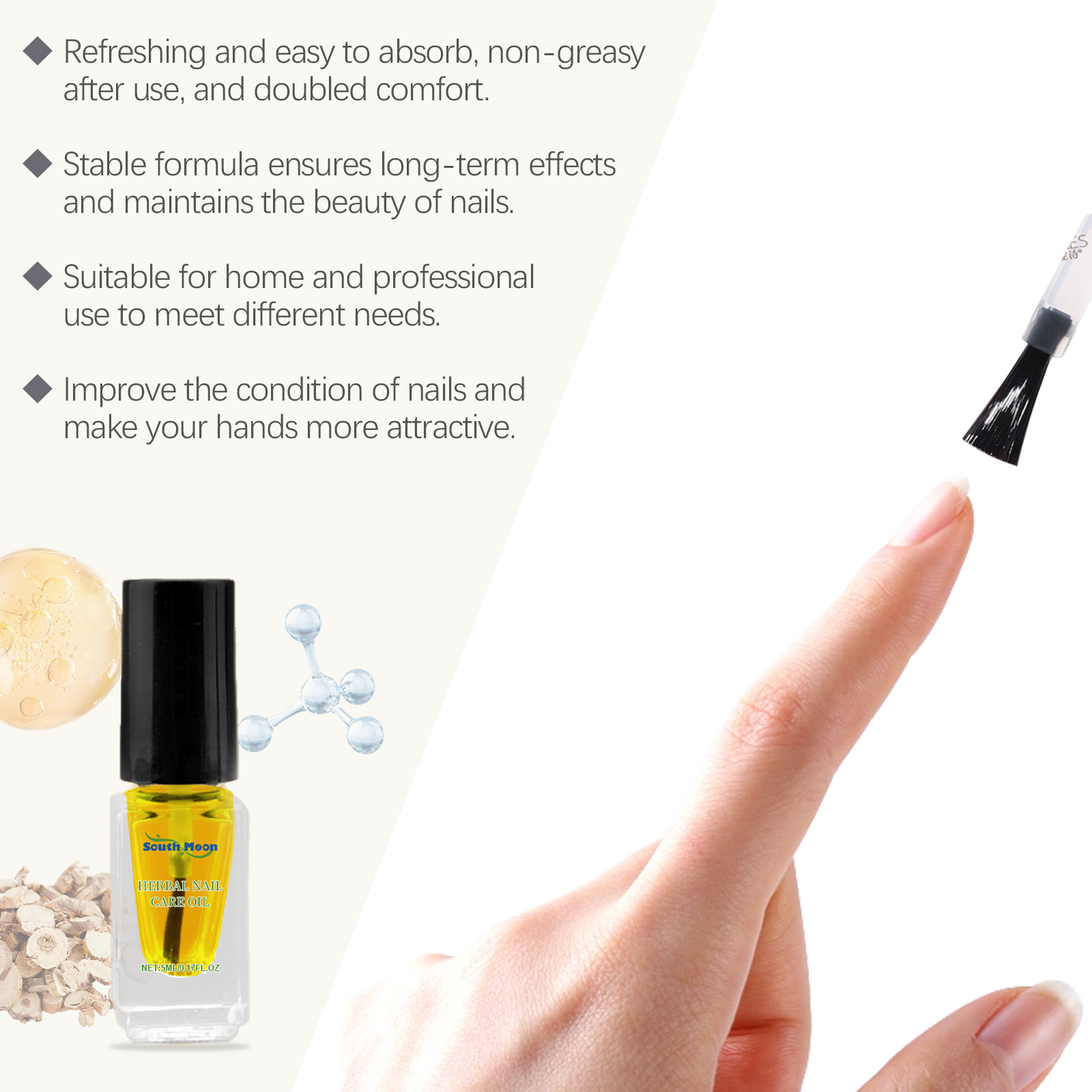 South Moon Herbal Nail Oil Sof - Skincare Herbal 评论和价格