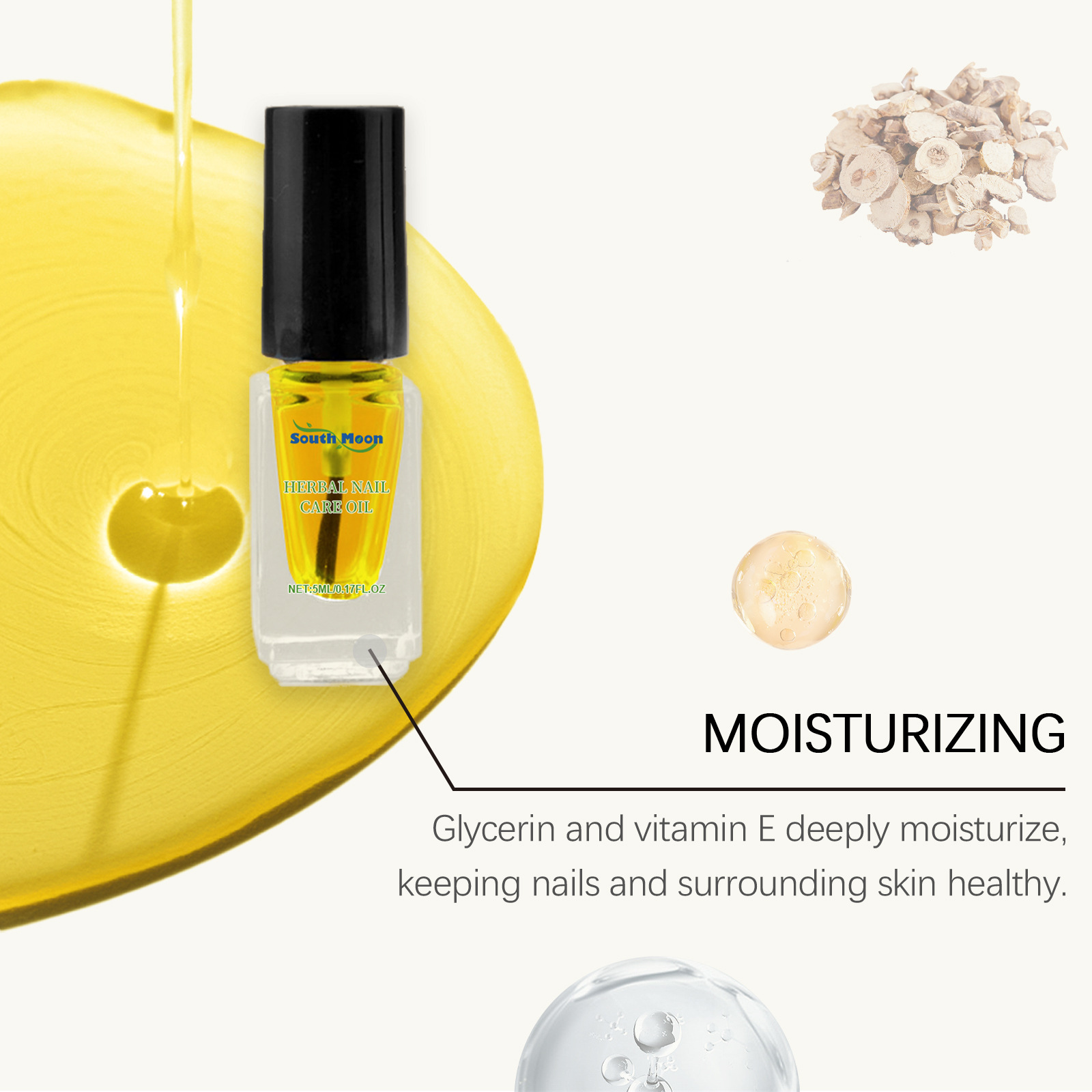 South Moon Herbal Nail Oil Sof - Skincare Herbal 评论和价格