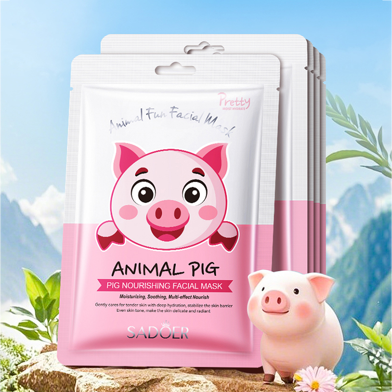 5pcs SADOER Animal Pattern Mas - Skincare Animate 评论和价格