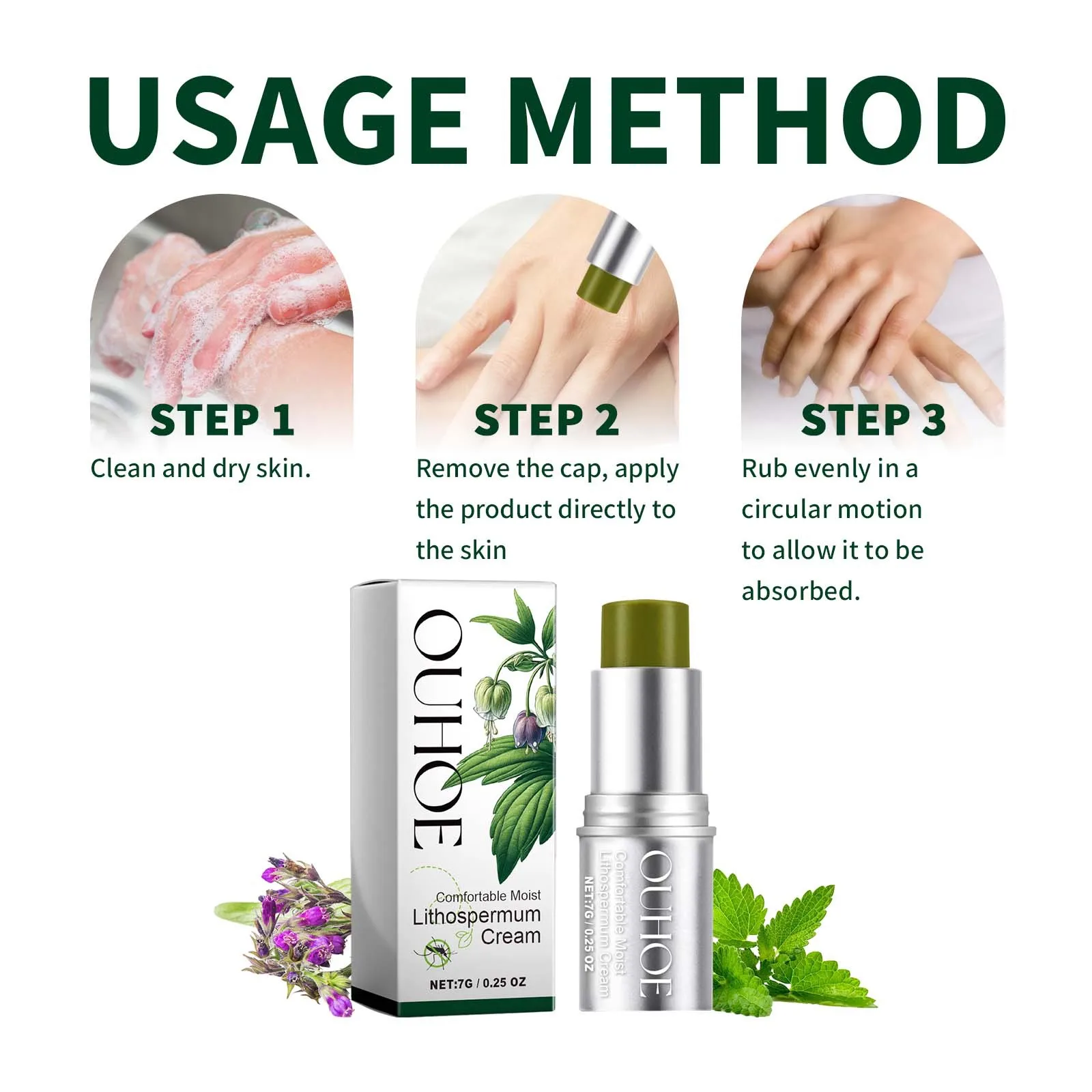 OUHOE Purple Grass Herbal Mosq - Skincare Herbal 评论和价格
