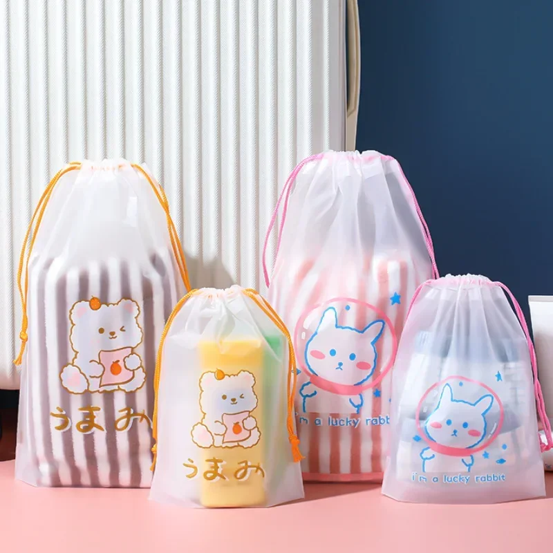 3pcs/set Cute Drawstring Bag T - Skincare Animate 评论和价格
