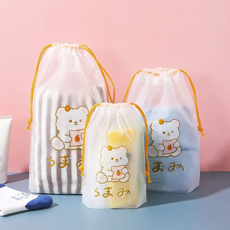 3pcs/set Cute Drawstring Bag T - Skincare Animate 评论和价格