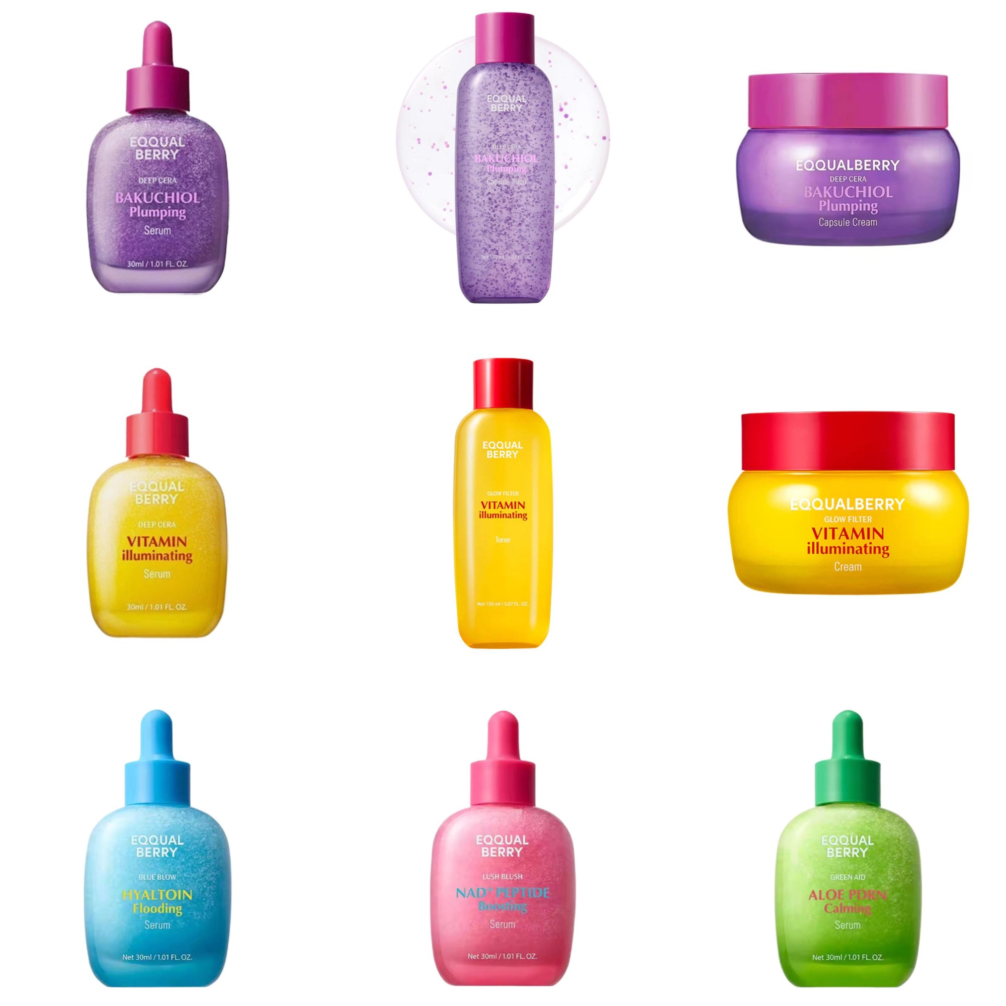 For EQQUALBERRY BAKUCHIOL Plum - The Ordinary Serum Hyaluronic Acid 评论和价格