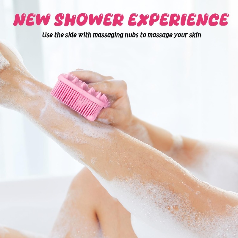 Dual-use Silicone Body Scrubbe - Aha Bha Exfoliant 评论和价格