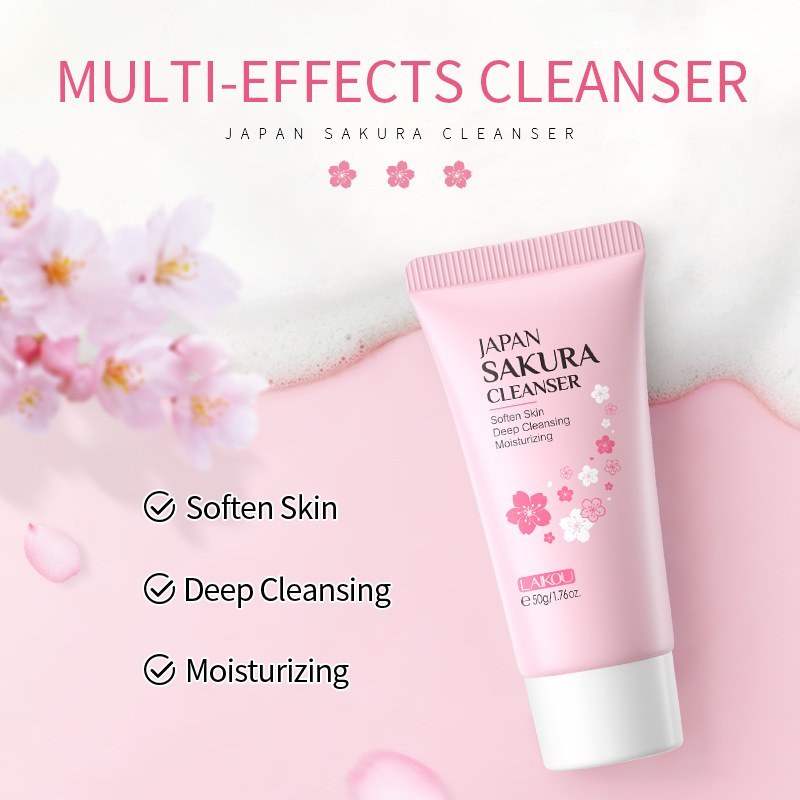 Japan Sakura Facial Cleaner Ko - Aha Bha Exfoliant 评论和价格