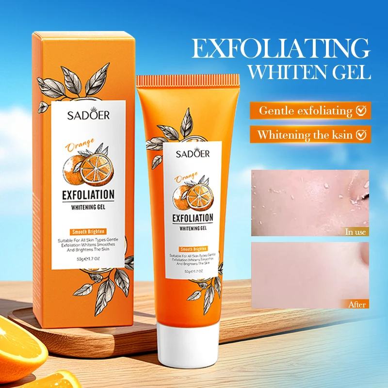 Orange Exfoliating Peeling Gel - Aha Bha Exfoliant 评论和价格