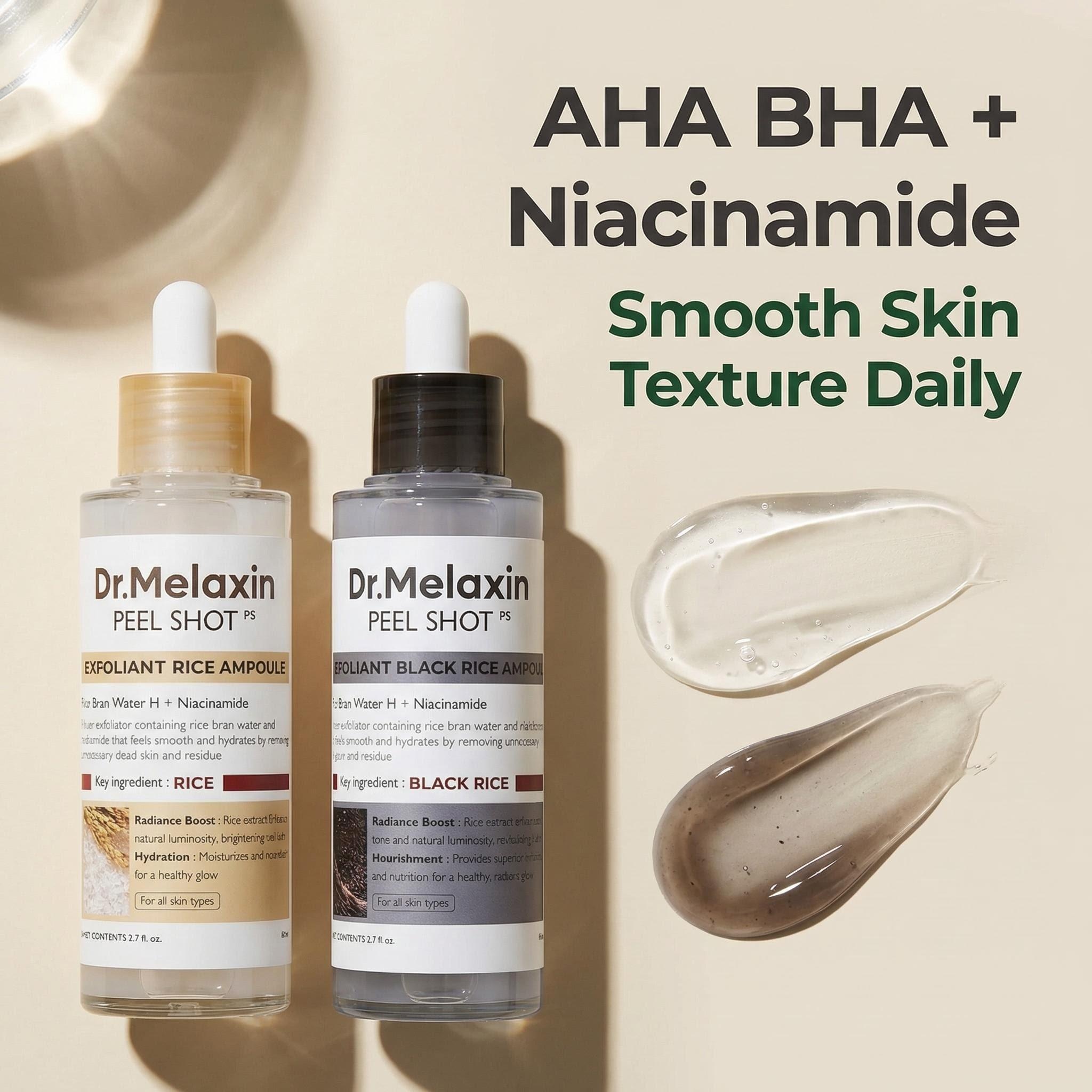 Black Rice Exfoliating Ampoule - Aha Bha Exfoliant 评论和价格